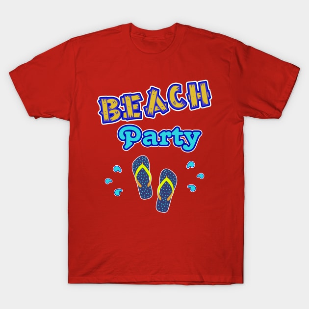 Beach Party T-Shirt by Scar